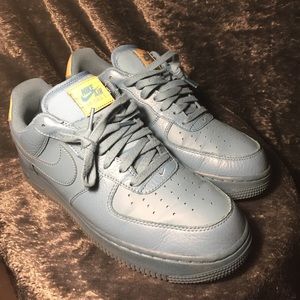 Blue Air Force ones